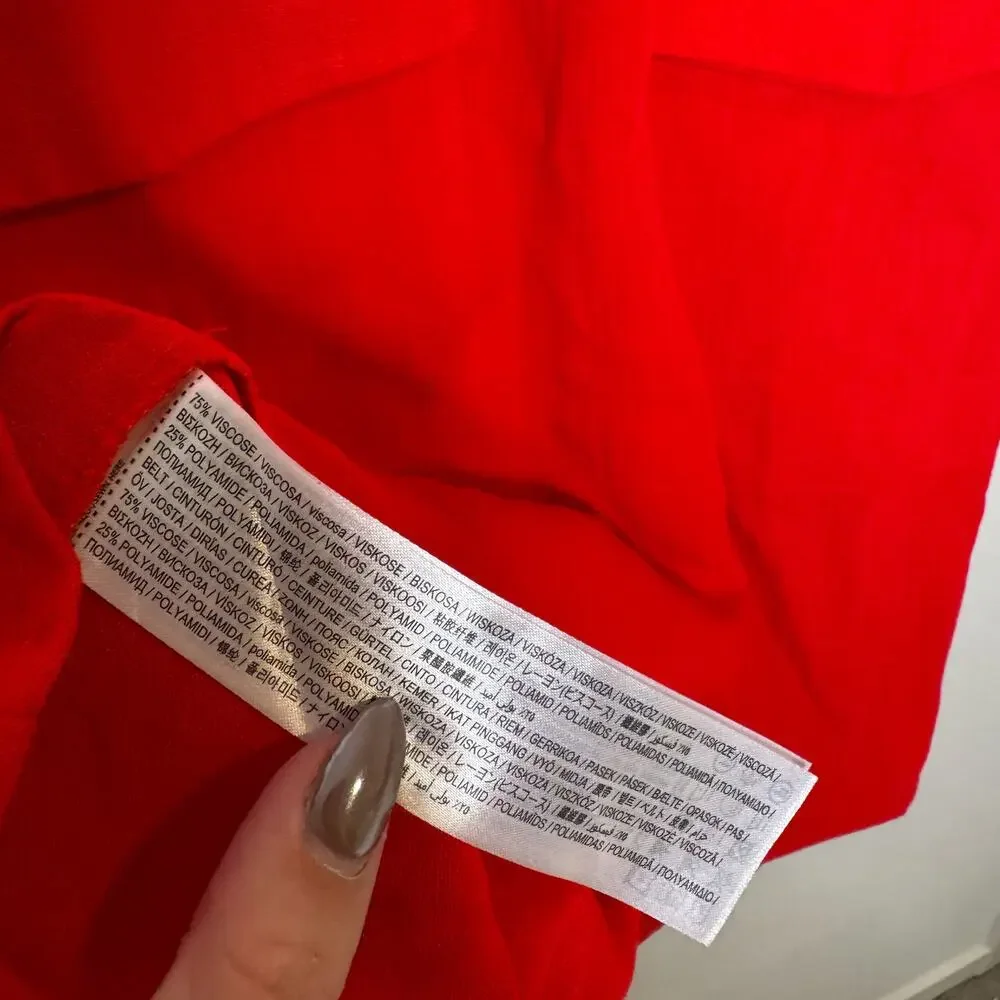 Mango Red Mini‎ Dress